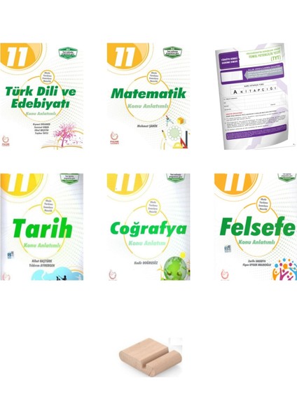 Palme Yayıncılık 11. Sınıf Edebiyat Konu Anlatımlı - Matematik Konu Anlatımlı - Tarih Konu Anlatımlı Coğrafya Konu Anlatımlı - Felsefe Konu Anlatımlı + TYT Deneme - Telefon Tutucu