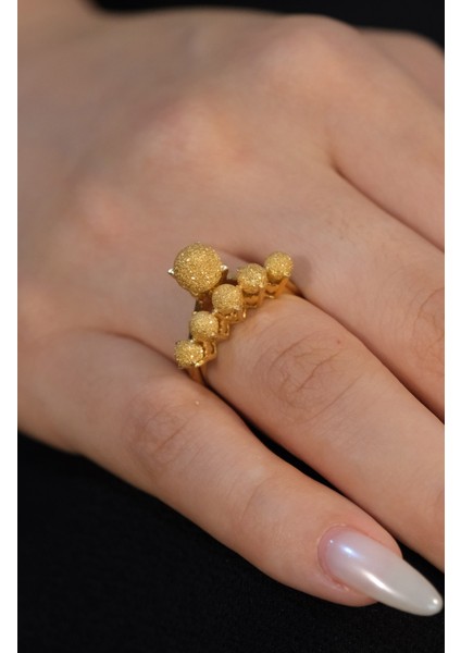 Çiftli Dorika Yüzük 22 Ayar A074071 fiyatları