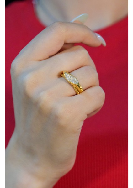 Dorika Yüzük 22 Ayar A075717