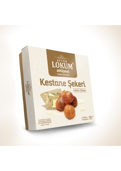 Lokum Atölyesi Kestane Şekeri 180G