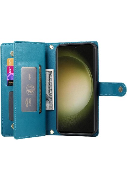 Samsung Galaxy S23 Ultra Crossbody Kayış Cüzdan Iş Için Flip Case (Yurt Dışından) fiyatları