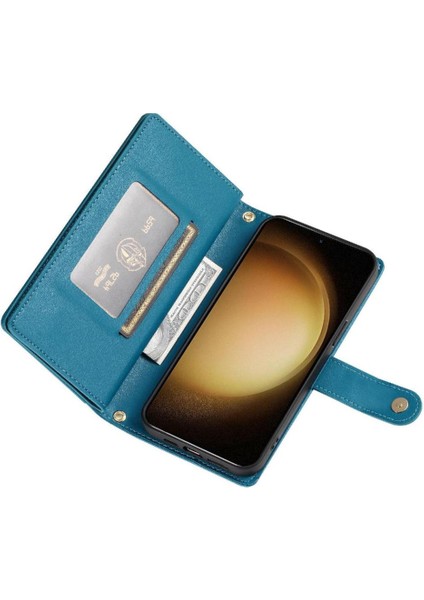 Samsung Galaxy S23 Artı Cüzdan Iş Standı Crossbody Için Flip Case (Yurt Dışından) fiyatları