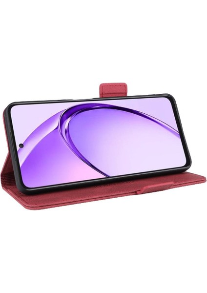 Toka Manyetik Cüzdan Kart Tutucu ile Oppo A3 Pro Kapak Için Flip Case (Yurt Dışından) modelleri