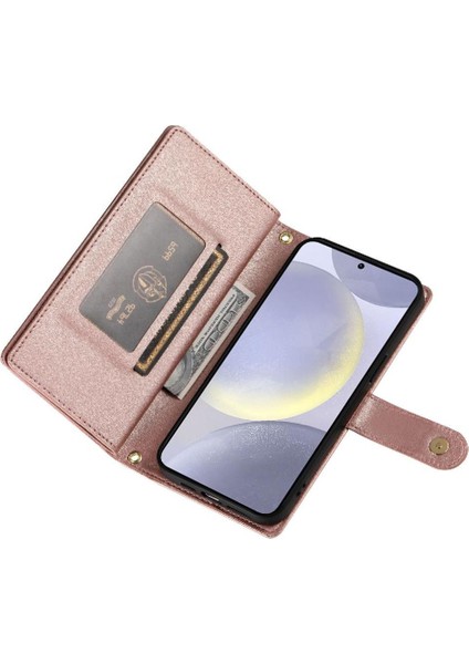 Samsung Galaxy S24 Artı Çok Fonksiyonlu Cüzdan Iş Için Flip Case (Yurt Dışından) indirimleri