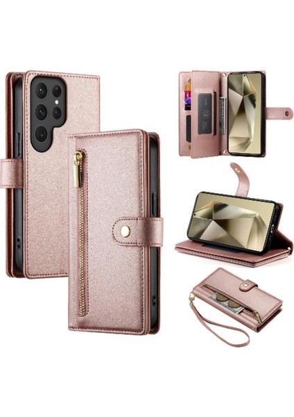 Samsung Galaxy S24 Için Flip Case Ultra Iş Standı Crossbody Kayış (Yurt Dışından) modelleri