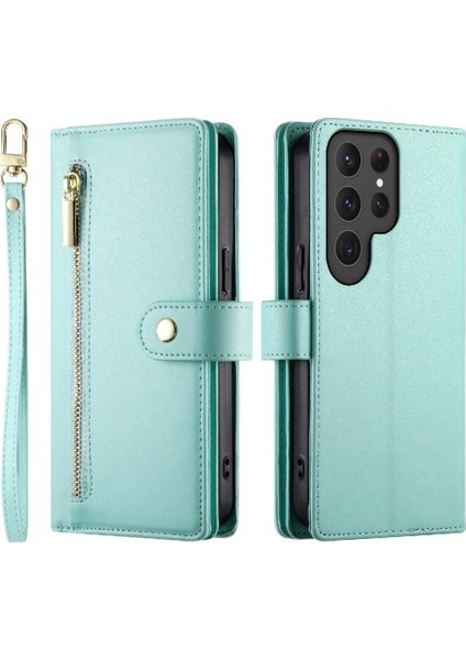 Samsung Galaxy S24 Için Flip Case Ultra Iş Standı Crossbody Kayış (Yurt Dışından)
