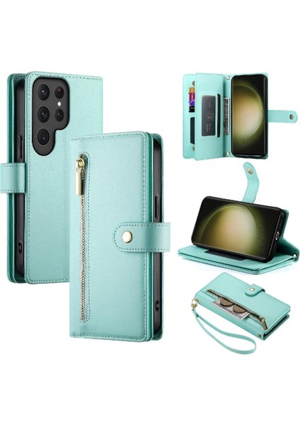 Samsung Galaxy S23 Ultra Crossbody Kayış Cüzdan Iş Için Flip Case (Yurt Dışından) fiyatları