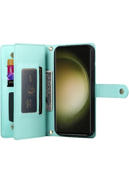 Samsung Galaxy S23 Ultra Crossbody Kayış Cüzdan Iş Için Flip Case (Yurt Dışından) indirimleri