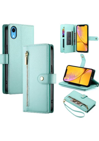 IPhone Xr Standı Cüzdan Çok Fonksiyonlu Crossbody Askısı Için Flip Case (Yurt Dışından) fiyatları