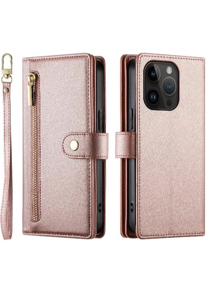 IPhone 14 Için Flip Case Pro Standı Iş Cüzdan Çok Fonksiyonlu Kayış (Yurt Dışından) fırsatları