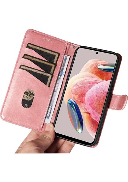 Xiaomi Redmi Için Not 12 4g Cüzdan Telefon Kılıfı Için Kredi Kartı ile (Yurt Dışından) fiyatları