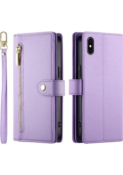 IPhone Xs Max Çok Fonksiyonlu Cüzdan Iş Crossbody Için Flip Case (Yurt Dışından) fırsatları