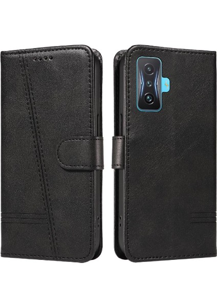 Xiaomi Poco F4 Gt Cüzdan Telefon Kılıfı Için Filp Durumda Pu ile Ayrılabilir Siyah (Yurt Dışından) fırsatları