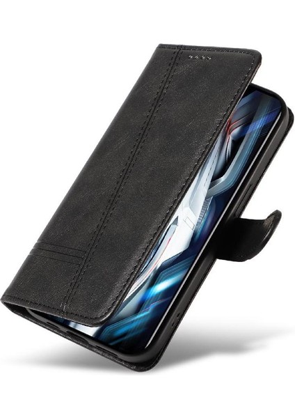 Xiaomi Poco F4 Gt Cüzdan Telefon Kılıfı Için Filp Durumda Pu ile Ayrılabilir Siyah (Yurt Dışından) indirimleri
