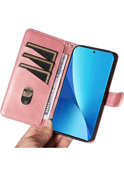 Xiaomi 12 Için Filp Durumda Ayrılabilir Siyah Bilezik Cüzdan Telefon Kılıfı Pu (Yurt Dışından) fiyatları