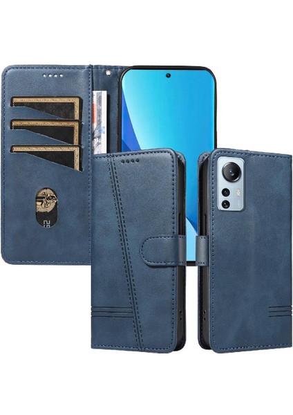 Xiaomi 12 Için Filp Durumda Ayrılabilir Siyah Bilezik Cüzdan Telefon Kılıfı Pu (Yurt Dışından) fiyatları
