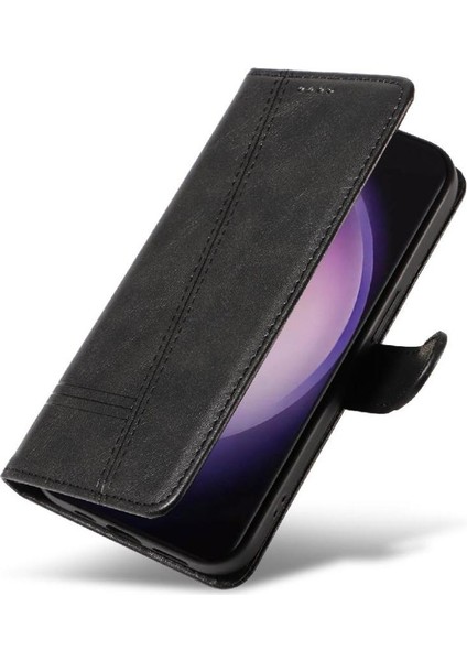 Samsung Galaxy S24 Için Ultra Ayrılabilir Siyah Bilezik Durumda Kart ile (Yurt Dışından) indirimleri