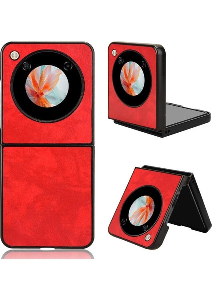 Colorful Shop Zte Nubia Flip Koruyucu Kapak Retro Uyumluluk Lychee Için Retro Kılıf (Yurt Dışından)