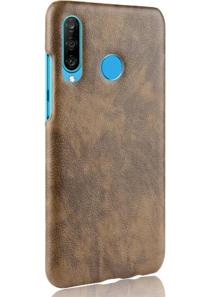 Retro Kılıf Için Huawei P Akıllı Artı 2019 Lychee Desen Anti Scratch Kapak (Yurt Dışından)