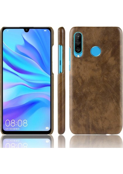 Retro Kılıf Için Huawei P Akıllı Artı 2019 Lychee Desen Anti Scratch Kapak (Yurt Dışından)