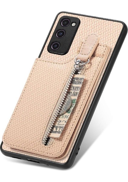 Samsung Galaxy S20 Fe Fermuar Standı Manyetik Araç Montaj Cüzdan Crad (Yurt Dışından) fırsatları