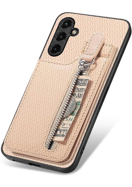 Samsung Galaxy A14 5g Fermuar Manyetik Araç Montaj Cüzdan Crad Yuvası (Yurt Dışından) modelleri