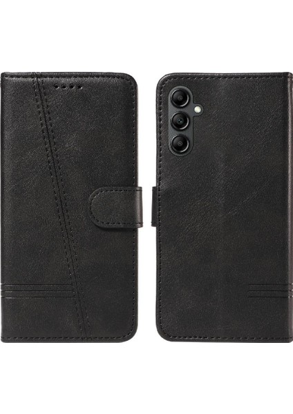 Kredi Kartı Yuvası ile Samsung Galaxy M55 Cüzdan Telefon Kılıfı Için Filp Durumda (Yurt Dışından)