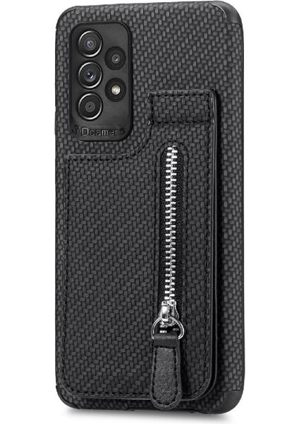 Samsung Galaxy A52 5g Fermuar Cüzdan Standı Crad Yuvası Manyetik Araba (Yurt Dışından) modelleri