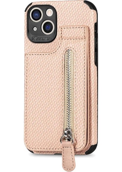 IPhone 13 Için Kılıf Mini Manyetik Araç Montaj Cüzdan Fermuar Crad Yuvası Standı (Yurt Dışından) indirimleri