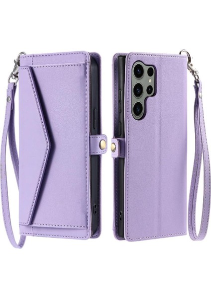Samsung Galaxy S23 Için Cüzdan Crossbody Durumda Ultra Rfıd Engelleme Kartı Için (Yurt Dışından) indirimleri
