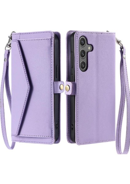 Cüzdan Crossbody Kılıf Samsung Galaxy A54 5g Cüzdan Kılıf Kadınlar Için Yuvası (Yurt Dışından)