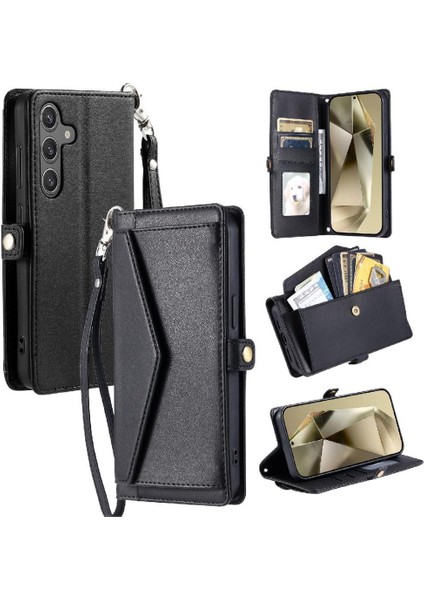 Cüzdan Crossbody Kılıf Samsung Galaxy A25 5g Cüzdan Kılıf Kadınlar Için Kart (Yurt Dışından)