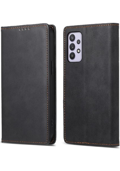 Samsung Galaxy A32 5g Kickstand Iş Rahat Kart Yuvası Için Flip Case (Yurt Dışından)