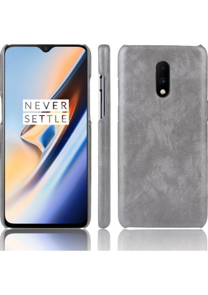 Oneplus 7 Pro Uyumluluk Anti Scratch Lychee Desen Için Retro Kılıf (Yurt Dışından)