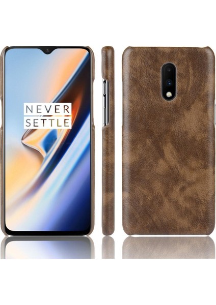 Colorful Shop Oneplus 7 Lychee Desen Uyumluluk Için Retro Kılıf Koruyucu Kapak (Yurt Dışından)