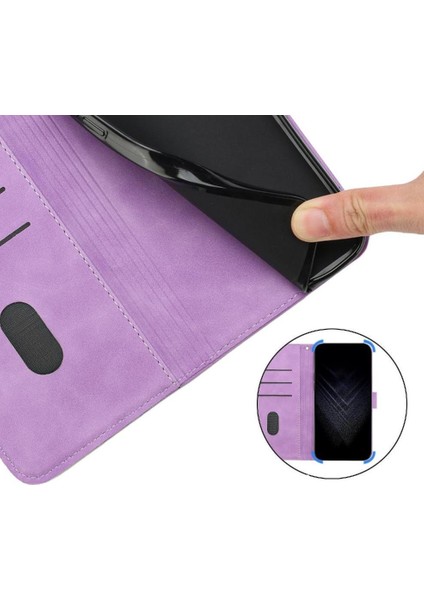 Realme C63 4g Manyetik Kapak Için Telefon Kılıfı Folio Kickstand Cüzdan Kartı (Yurt Dışından) modelleri