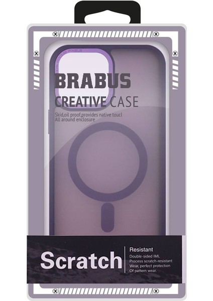 Iphone 14 Pro Max Brabus Magsafe Blanco Premium Telefon Kılıfı modelleri