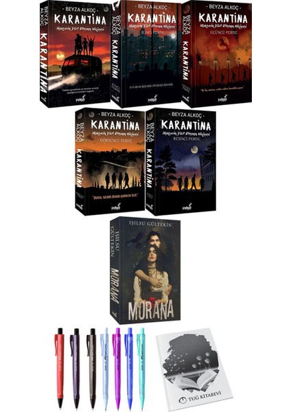 Karantina 5'Li - Morana + Kalem + Not Defteri