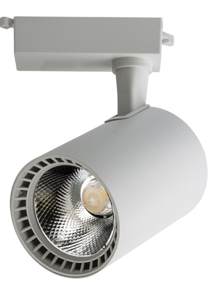 30W Ray Spot Beyaz Kasa 6500K (Beyaz)