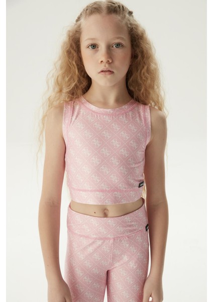 Bg Store Kız Çocuk Pembe Atlet