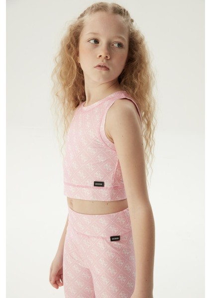 Bg Store Kız Çocuk Pembe Atlet