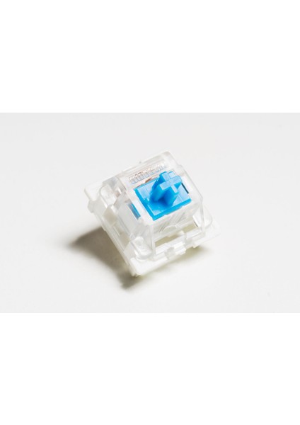 Outemu Blue ve Red Mavi ve Kırmızı Mekanik Switch Tuş Stres Atma Buton Test Anahtarlık Keycap