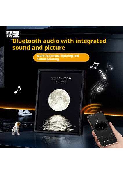 Yıldızlı Gökyüzü Şifa Sistemi Ses Boyama Pimi Yatak Odası Dekorasyonu Alüminyum Alaşımlı Hediye Aydınlatma Bluetooth Ses Boyama (Yurt Dışından) fiyatları