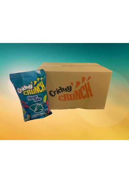 Cricksy Crunch Turco Blue Eksi-Acı Soslu Cips 3 Lü Adet