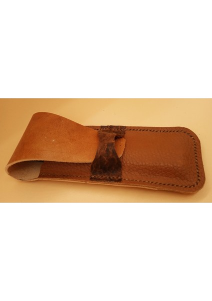 Crazy Hors Hakiki Deri El Emeği Özel Kalemleriniz Için Kalemlik Kalem Kutu 27 cm 6 cm 11A6