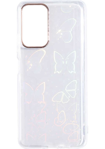 Xiaomi Redmi Note 11T 5g Kılıf Sidney Desenli Sert Kapak - Butterfly No2