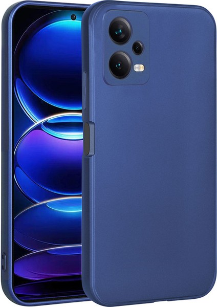 Xiaomi Redmi Note 12 4g Kılıf Premier Silikon Kapak - Saks Mavi