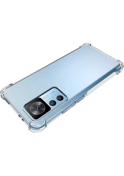 Xiaomi Mi 12T Pro Kılıf Nitro Anti Shock Silikon - Renksiz