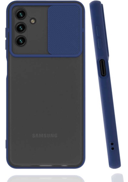 Samsung Galaxy A13 5g Kılıf Lensi Kapak - Lacivert