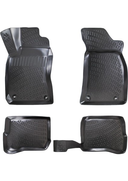 Rizline 3D Oto Paspas Siyah Renk Skoda Superb 2001 - 2008 ile Uyumlu